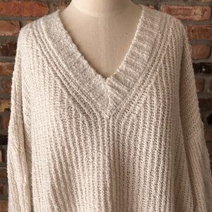 SO Puffy Vanilla Sweater 2XL